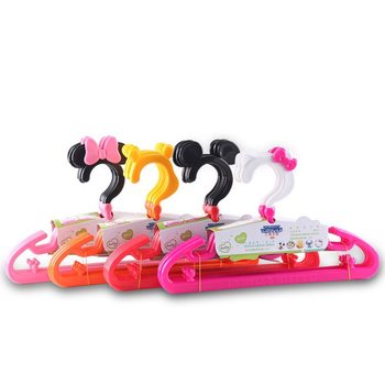 Wholesale Children Cartoon Mickey kitty Plastic Drying Rack Baby Baby Cute Solid Pants Rack