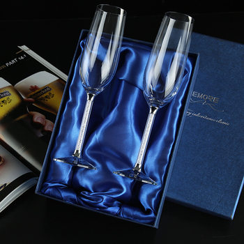 Creative Lead-Free Crystal Red Wine Glass Set, Large Wine Goblet, Champagne Glass Gift Box