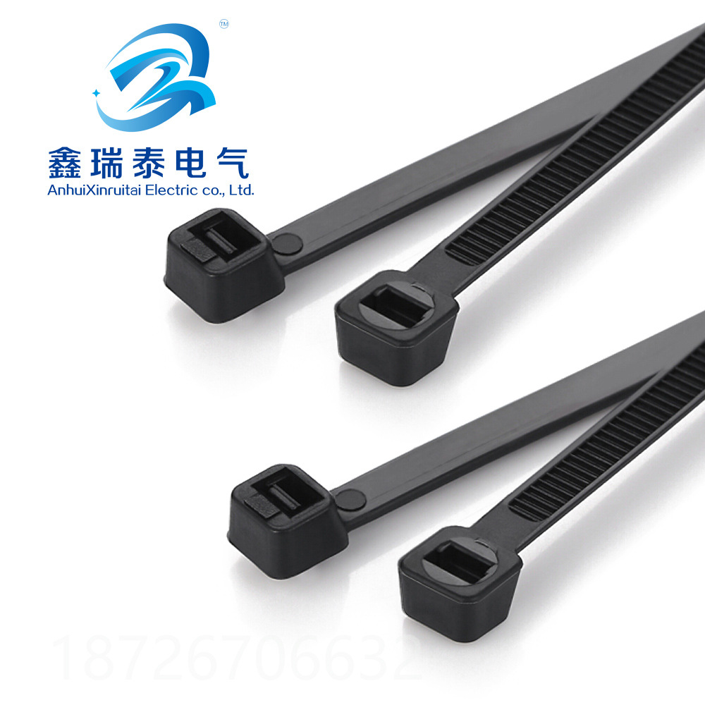 Wholesale nylon cable tie 5*650 self-locking cable tie plastic cable tie nylon black cable tie