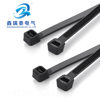 Wholesale nylon cable tie 5*650 self-locking cable tie plastic cable tie nylon black cable tie