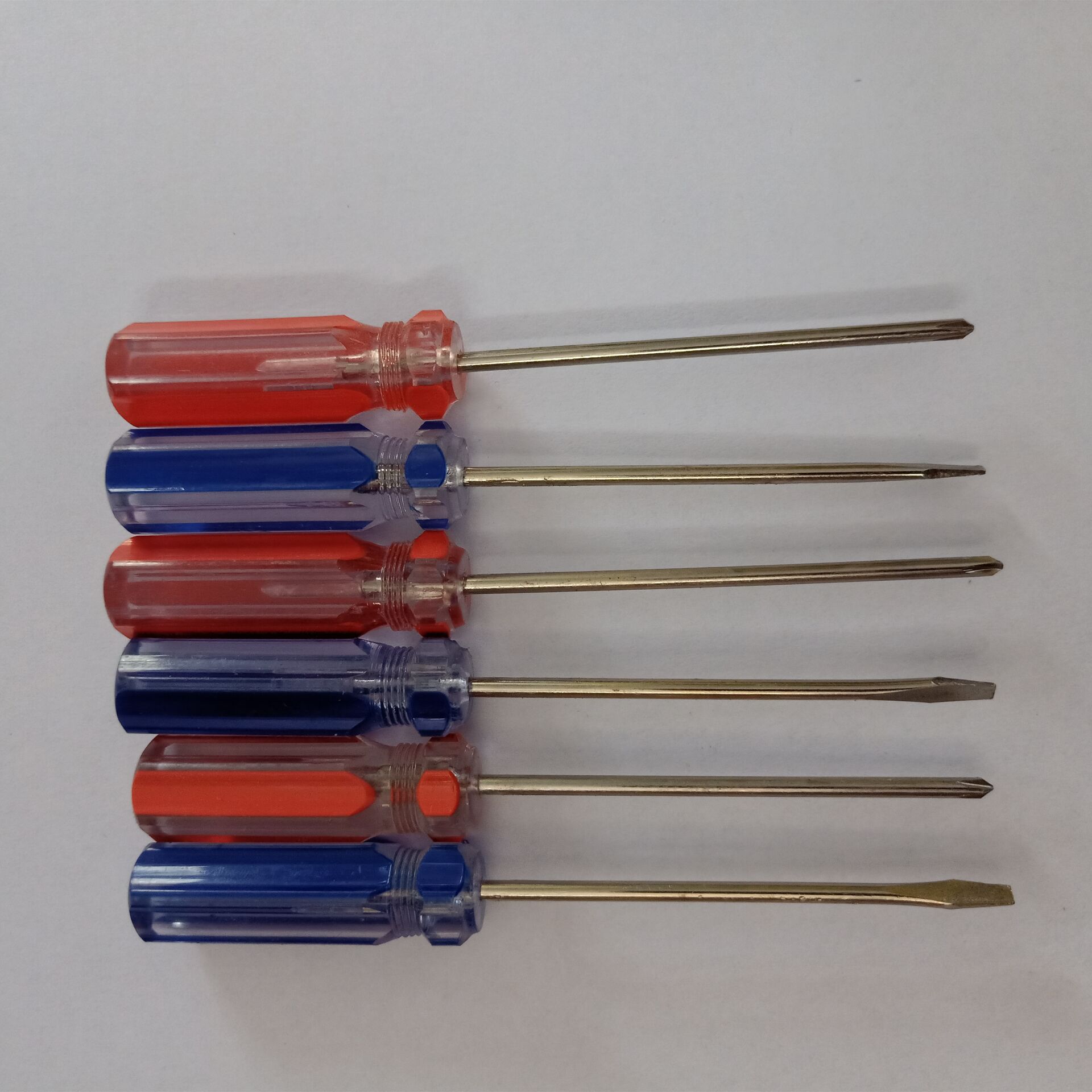 源头工厂彩条螺丝刀水晶迷你螺丝刀强磁螺丝刀十字一字螺丝刀