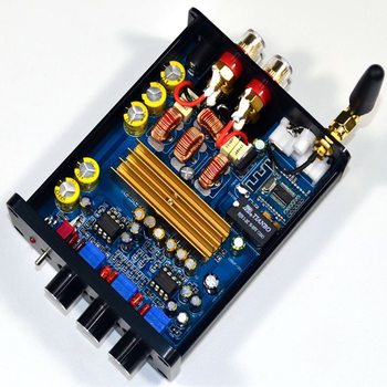YJ-Mini High Power TPA3116 2.0HiFi Dual Core Fever Digital Power Amplifier 100W * 2 Bluetooth 4.2 Edition
