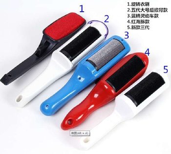 Easy-to-clean electrostatic micro dry cleaner sticky hair roller hair remover hair brush clothing pet sticky hair brush dust removal Electrostatic