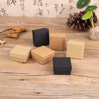 Factory Direct Spot Wholesale Retro Jewelry Box Earrings Bracelet Ring Earrings Jewelry Packaging Box Couple Gift