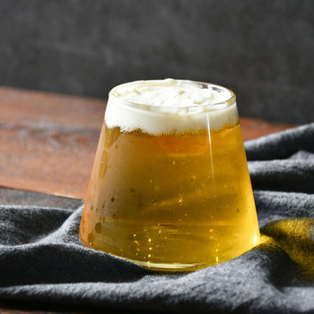 ins Fuji Mountain Glass Net Red Water Cup Tea Cup Wine Cup Juice Cup Beverage Cup Factory Wholesale