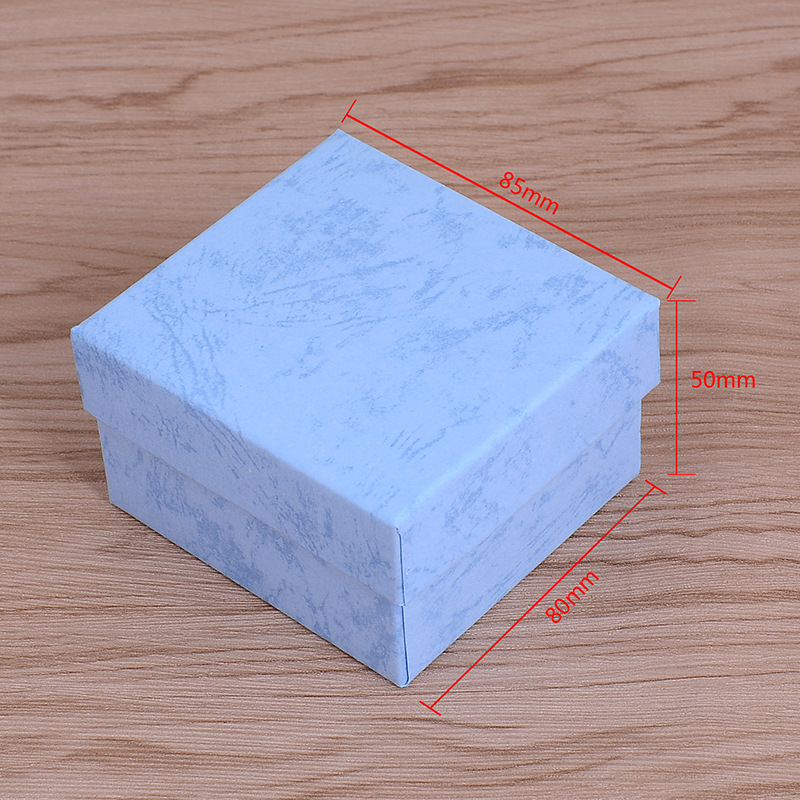 Spot exquisite watch box fashion transparent gift box simple cheap watch packaging box factory direct sales