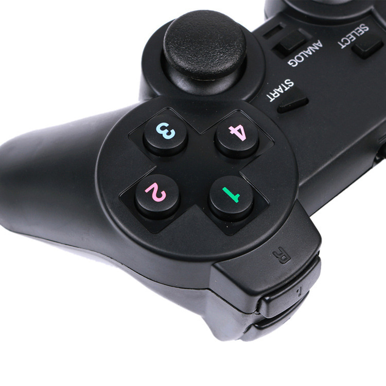 PS2外形游戏手柄 208USB有线手柄 PC电脑游戏控制器 游戏机配件