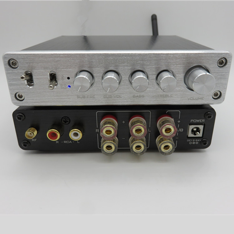 2.1 High Power Bluetooth digital power amplifier HIFI home bass amplifier