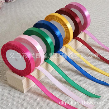 Wholesale Color Polyester Ribbon Gift Box Packaging Ribbon Wedding Decoration DIY Handmade Ribbon