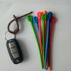 New Silicone Cable Tie Drawstring Top Cable Tie Desktop Organiser Silicone Soft Hanging Buckle Multifunctional Silicone Cable Tie