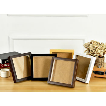 Hollow 2cm Retro Photo Frame Thickeneded Stereo Painting Butterfly Specimen Frame Baby Footprint Display Decorative Frame Painting Art