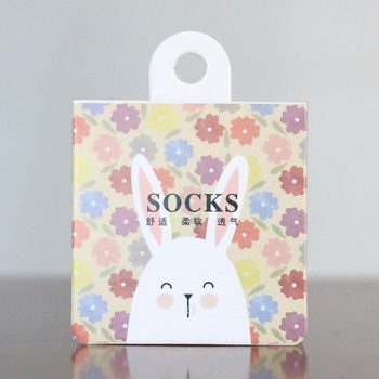women's Cotton socks Logo Cartoon socks Hangers women socks women socks Children socks socks Card