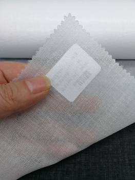 5850 Non-Sinking, Washable, Non-Deformable, Non-Elastic, Shaped Gauze Lining, Woven Lining, Eco-Friendly Lining, Breathable Shirt Collar