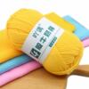 Nacao 4 strands of milk cotton medium thickness hand-knitted crochet doll sweater scarf Group baby wool wholesale
