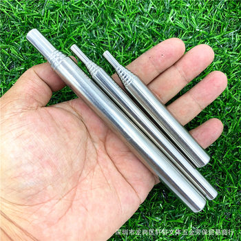 Outdoor fire blowing stick camping picnic field cooking utensils fire blowing tube retractable fire blowing tube stainless steel
