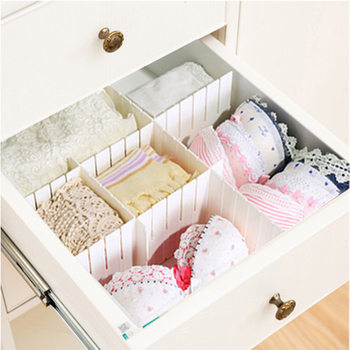 Factory direct creative thick plastic combination drawer type storage and finishing divider drawer storage partition