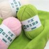 Nacao 4 strands of milk cotton medium thickness hand-knitted crochet doll sweater scarf Group baby wool wholesale