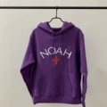 Cross velvet purple