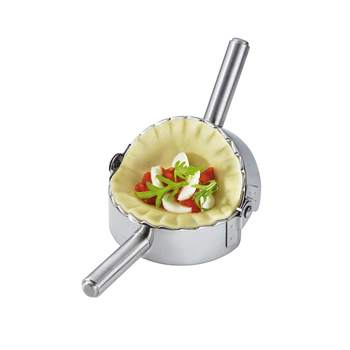 Cross-border Direct Supply 304 Stainless Steel 12cm Dumpling Mold Dumpling Mold Dumpling Cutter Dumpling Skin Mold