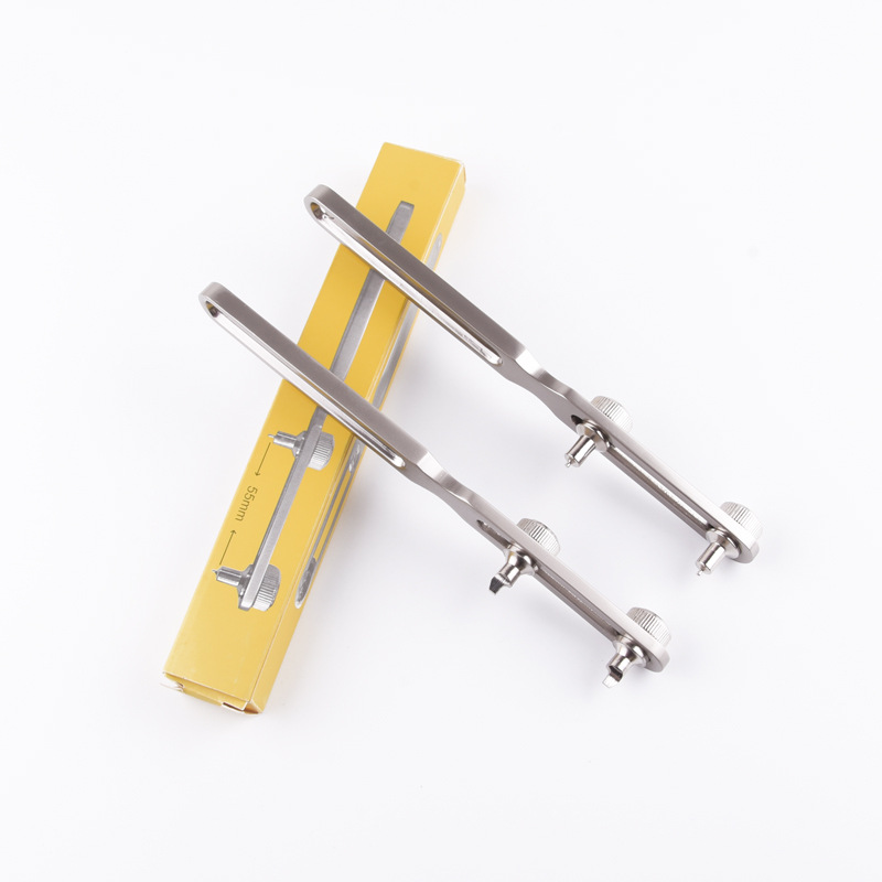 Watch Repair Tool Watch Opener Advanced Two-Claw Watch Open Back Cover Bottom Cover Replacement Battery Two-foot Cover Opener 55mm