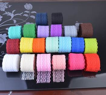 34 colors spot wholesale non-elastic lace long-term spot supply 133-2 width 4.5cm