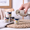 Japanese-style Ceramic Liquor Set Sake Cup Wine Pot Small Wine Cup Warm Wine Cup Wine Dispenser Sushi Restaurant Creative Wine Glass
