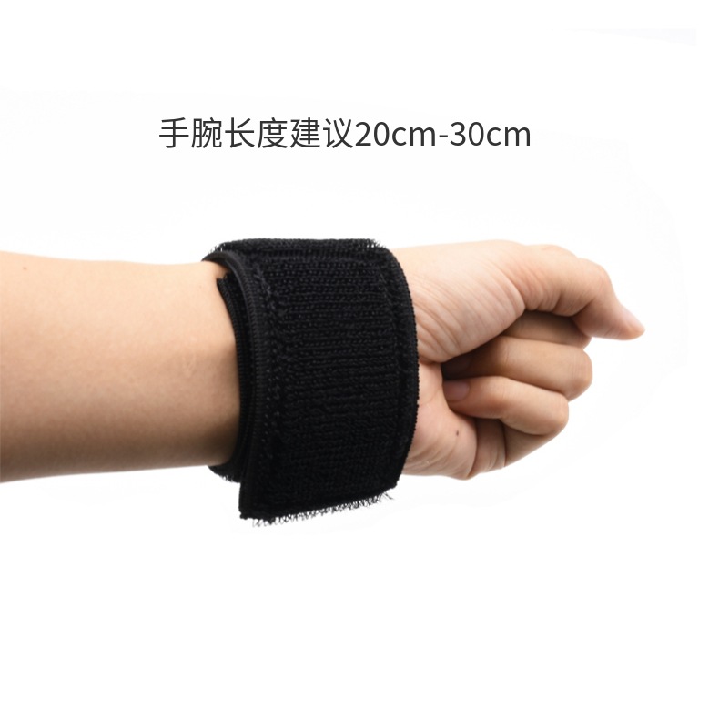 Factory Direct Supply Nylon Elastic Non-Grasping Velcro Strap Elastic Adhesive Strap Black Non-Buckle Strap Organiser 3