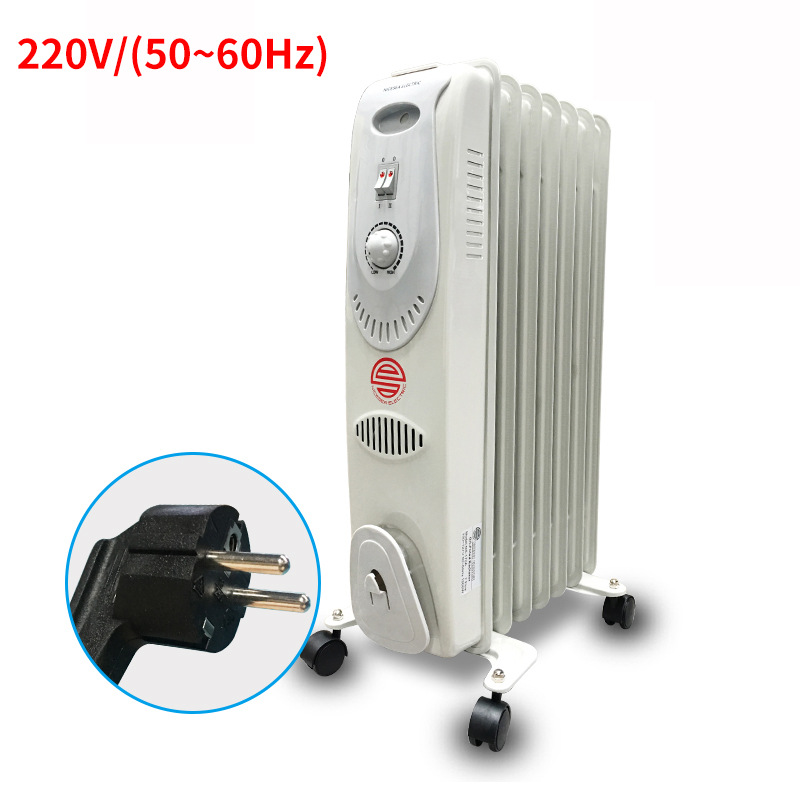 110V/220V伏60Hz船用电热油汀取暖器家用7片加湿烘衣烤火炉电暖器