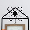 Wrought Iron Photo Frame Double-sided Windmill Shape Creative Simple 2 6-inch Photo Frame Plant Specimen Desktop Table