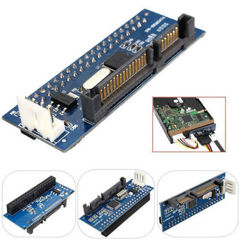 Old-fashioned hard disk drive parallel port serial port desktop IDE to SATA interface conversion card adapter card