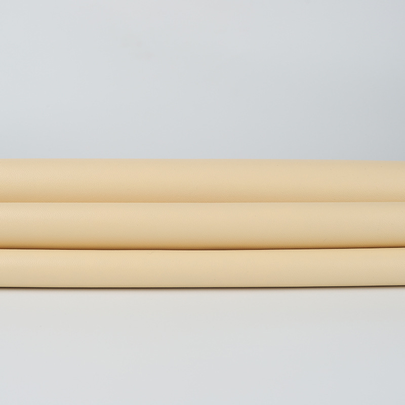 Manufacturer Supplies Pu Leather, Napa Pattern Fine Sheep Pattern Pu Leather, Digital Product Packaging Sofa Fabric Brushed Bottom