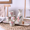 Japanese-style Ceramic Liquor Set Sake Cup Wine Pot Small Wine Cup Warm Wine Cup Wine Dispenser Sushi Restaurant Creative Wine Glass