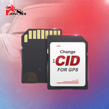 Manufacturers provide navigator fixed code burning number to CID MID to modify feature code sufficient SD card memory card
