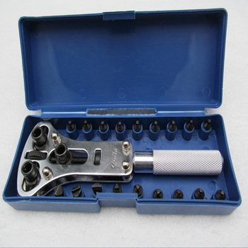 Manufacturer's open bottom cover tool watch opener three-claw open Watch cover high quality lengthened watch opener