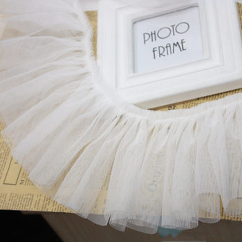 Spot 12cm encrypted net doll lace skirt curtain toy craft jewelry discount lace 30 m/strip