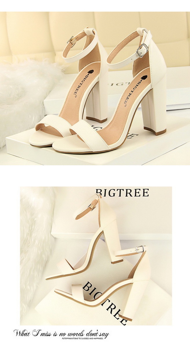 Sandal cao gót nữ quai ngang mũi tròn gót nhọn phong cách thanh lịch — Màu đỏ rượu, Màu hồng, Màu nude, Màu tím