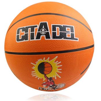 Rubber Basketball Indoor and Outdoor Cement Training Wear-resistant lanqiu Anti-skid 4/5/7 Student Children's Basketball