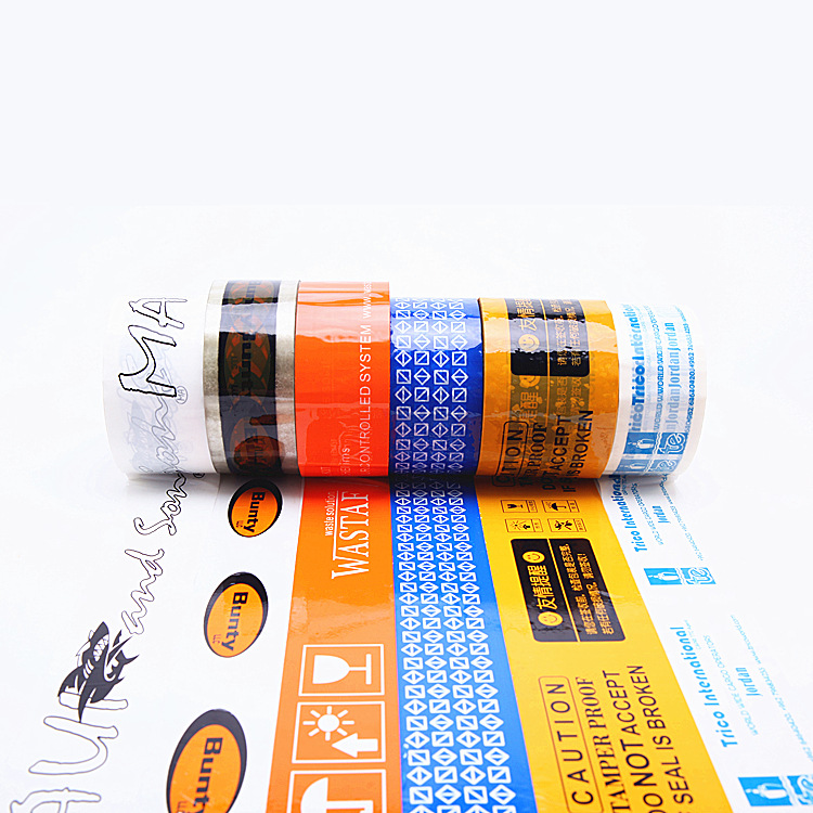 Dongguan Fengjun factory direct printing tape LOGO tape tape sealing transparent tape sealing tape