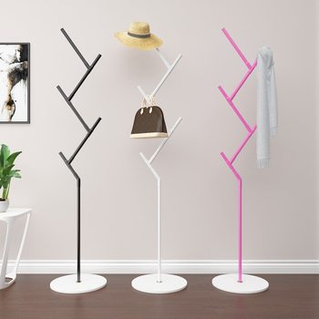 Creative Coat Rack Floor Simple Modern Household Bedroom Tree Branch Simple Hanger New Iron Storage Rack