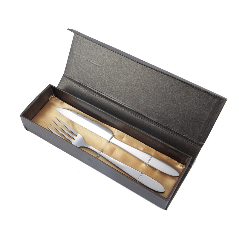 Steak Gift Stainless Steel Tableware Bare Knife and Fork Steak Knife Dining Knife Stainless Steel Knife and Fork Tableware suit Gift