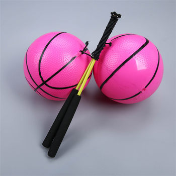 Rings Basketball New Pumpkin Dump Ball Middle-aged and Elderly Fitness Dump Ball Children's Toy Elastic Dump Ball Fitness Dump Ball