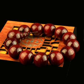 Wholesale wooden beads bracelet small gift activity gift beads bracelet cheap business advertising promotional gifts