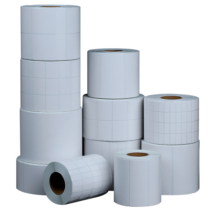 Coated paper adhesive 30*10*15*20*40*50*60*70*80*90 label paper barcode paper printing paste