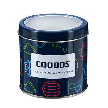 Cool Baoshi original iron box round watch box