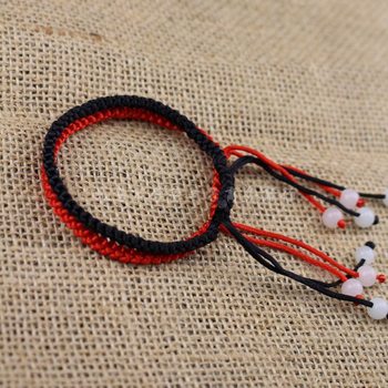 Braided Red Rope Bracelet Corn Knot Bracelet Hand-woven Red Rope Zodiac Year Dragon Boat Festival Bracelet Wholesale