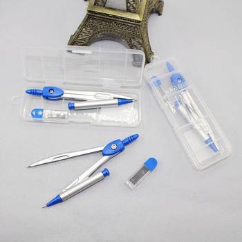 Chenxi CX6618 automatic lead compasses plastic boxed student compasses drawing tools geometric drawing 2-piece set