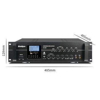 Professional power amplifier conference room training room background music four channels two partition Bluetooth power amplifier fixed resistance engineering