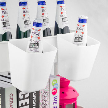 Lasker Hanging Basket Cart Portable Storage Kitchen Tableware Sundry Plastic Box Sunas Small Hanging Bucket