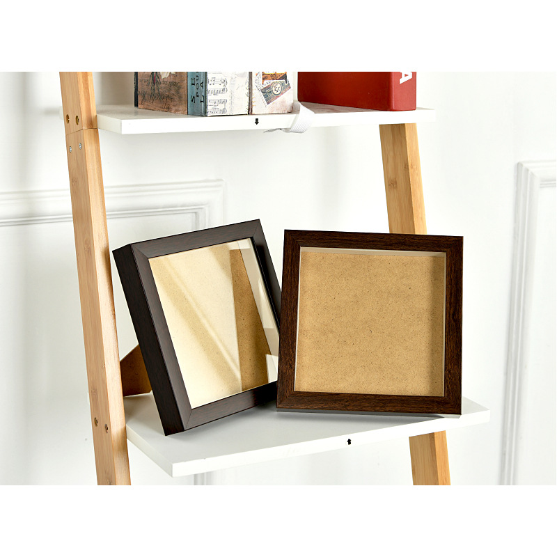 Hollow 2cm Retro Photo Frame Thickeneded Stereo Painting Butterfly Specimen Frame Baby Footprint Display Decorative Frame Painting Art