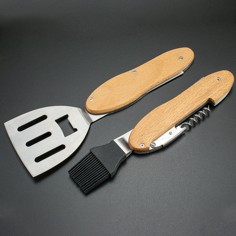 bbq Barbecue five-in-one Multi-functional outdoor grill detachable folding barbecue combination grill suit